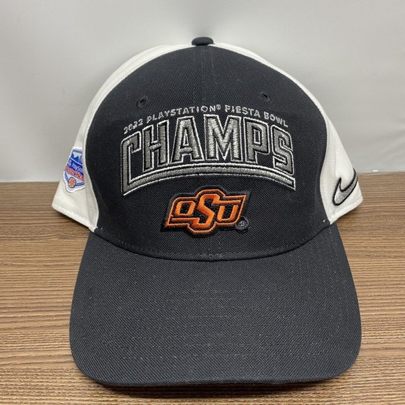 Nike PlayStation Fiesta Bowl Champs OSU Oklahoma State Snapback Hat Cap Rare New - Picture 1 of 9